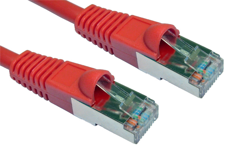 CDL 10m Shielded Cat5e Patch  Red