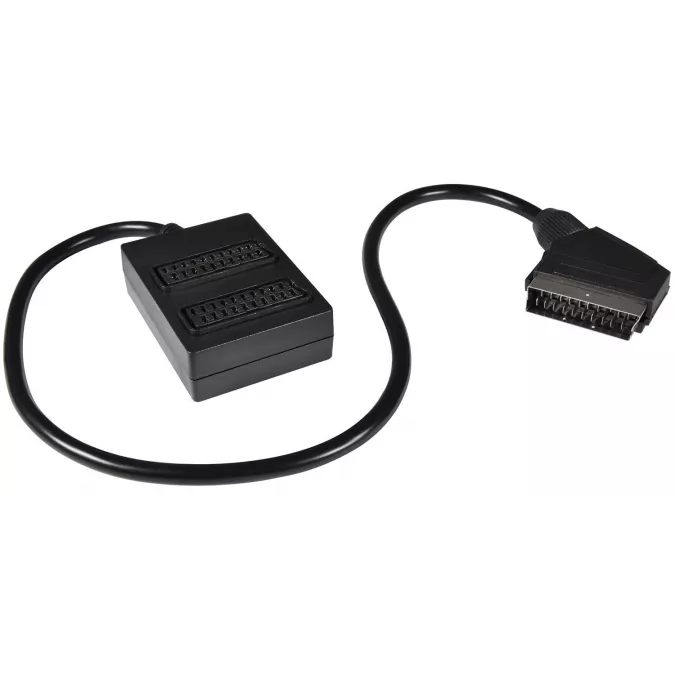 CDL 3 Way SCART Splitter Box Blk
