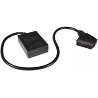 CDL 3 Way SCART Splitter Box Blk