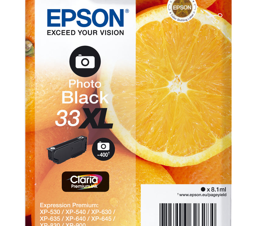 33XL Photo Black Ink