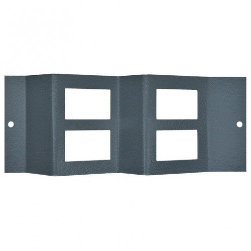TITAN PLATE WITH 4 X LJ6C APERTURES D/GREY