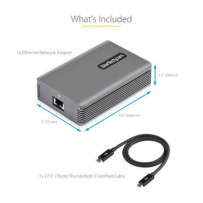 StarTech TB3 to RJ45 Adapter