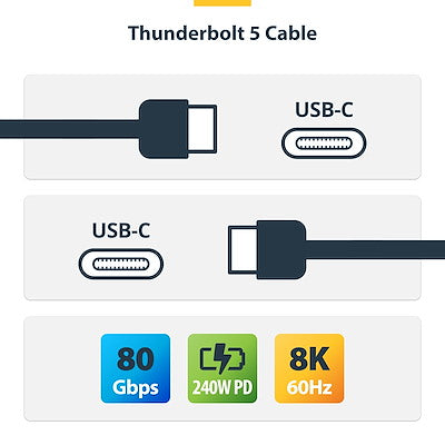 StarTech Thunderbolt 5 Cable