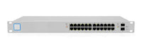 Ubiquiti UniFi Switch US-24-250W - Switch - Managed - 24 x 10 100 1000 (PoE ) 2 x Gigabit SFP - rack-mountable - PoE