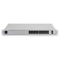 Ubiquiti UniFi Switch USW-Pro-24 - Switch - L3 - Managed - 24 x 10 100 1000 2 x 10 Gigabit SFP (uplink) - desktop rack-mountable