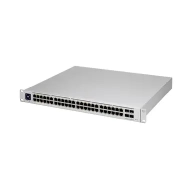 Ubiquiti UniFi Pro Max 48 PoE - Switch - L3 - Managed - 16 x 1 2.5G (8 PoE 8 PoE ) 32 x 10 100 1000 (24 PoE 8 PoE ) 4 x 10 Gigabit SFP - rack-mountable - PoE (720 W)