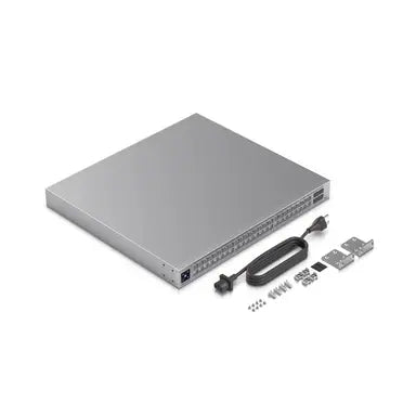 Ubiquiti UniFi Pro Max 48 PoE - Switch - L3 - Managed - 16 x 1 2.5G (8 PoE 8 PoE ) 32 x 10 100 1000 (24 PoE 8 PoE ) 4 x 10 Gigabit SFP - rack-mountable - PoE (720 W)