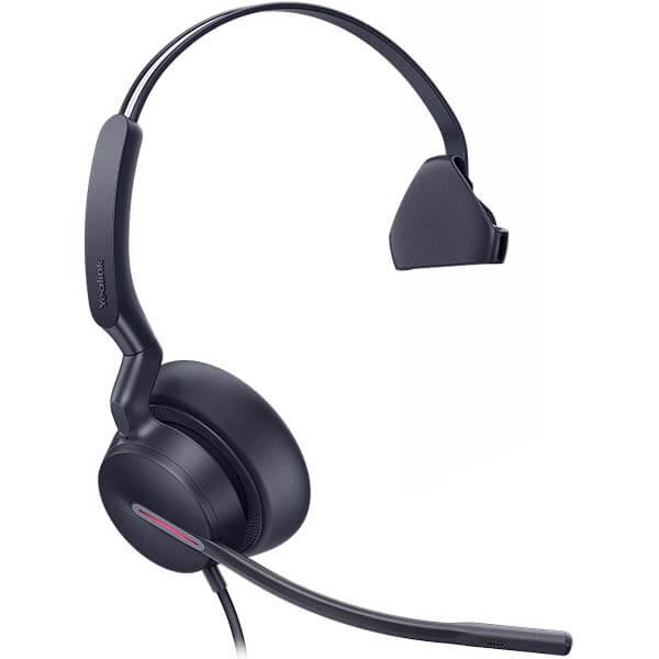 Yealink UH42 New-era Headset, Powered Audio - Mono Teams