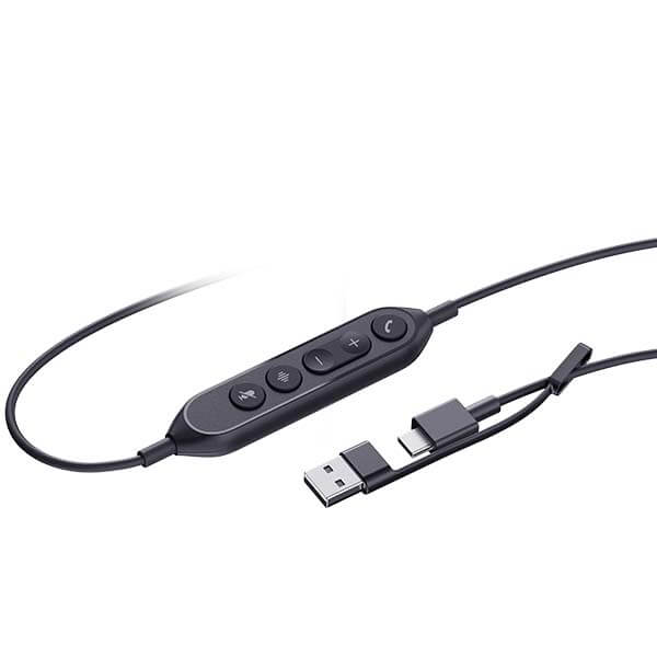 Yealink UH42 New-era Headset, Powered Audio - Mono Teams