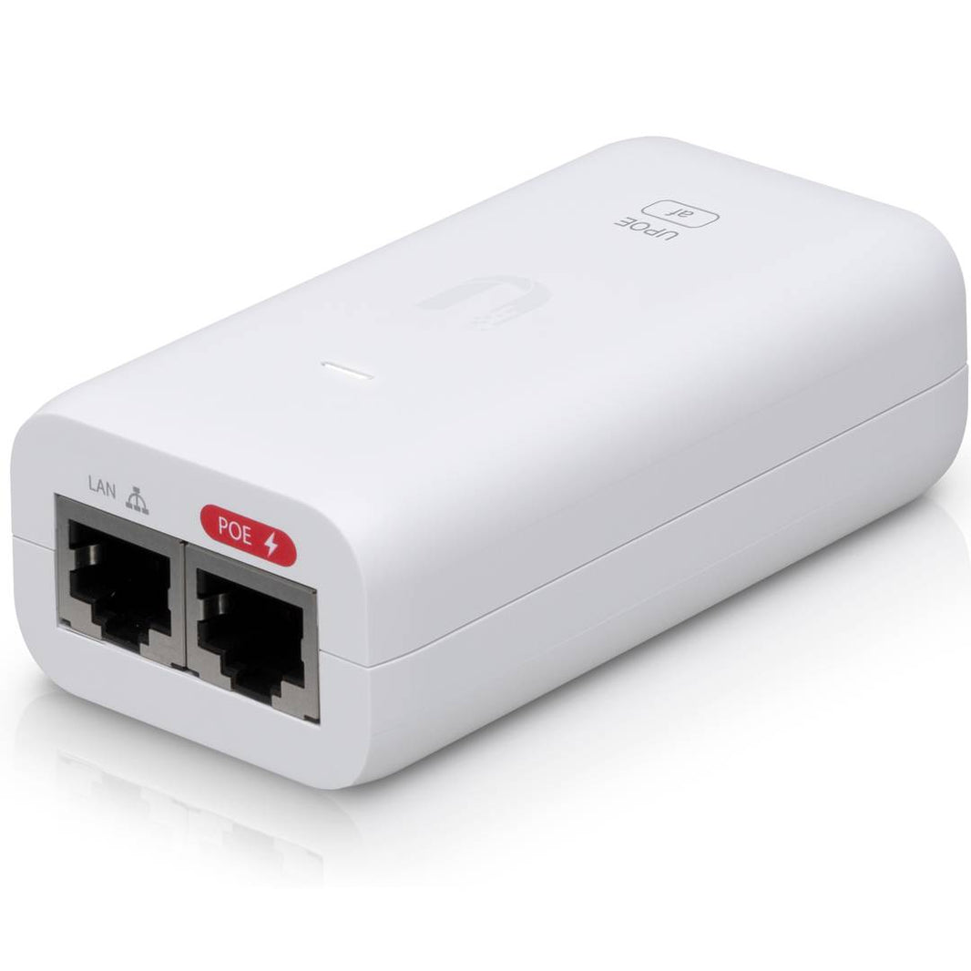 Ubiquiti UniFi PoE+ Adapter 48V Gigabit Ethernet (U-POE+)