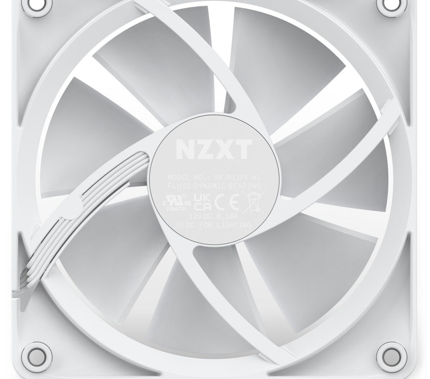 NZXT F120RGB - Single (White)