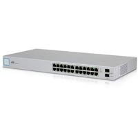 Ubiquiti UniFi Switch US-24 - Switch - Managed - 24 x 10 100 1000 2 x Gigabit SFP - rack-mountable
