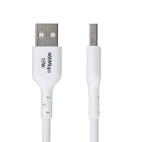 2M WHITE USB-A TO USB-C CHARGING CABLE