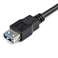 2M BLACK USB 3.0 EXTENSION CABLE M/F