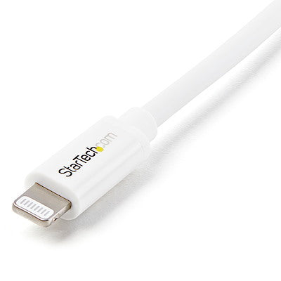 StarTech 2M WHITE 8-PIN LIGHTNING TO USB CABLE