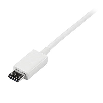 Startech 2m White Micro USB Cable
