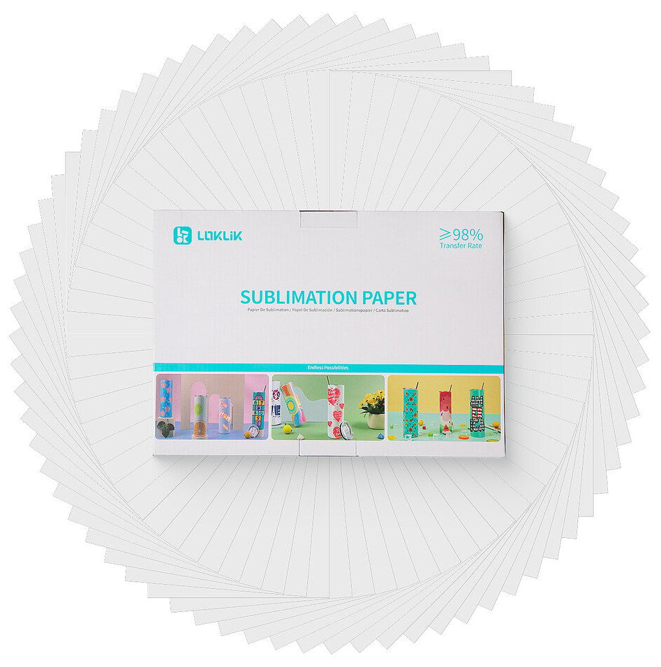 LOKLIK SUBLIMATION PAPER-120G-140PCS A4 8.3*11.7IN
