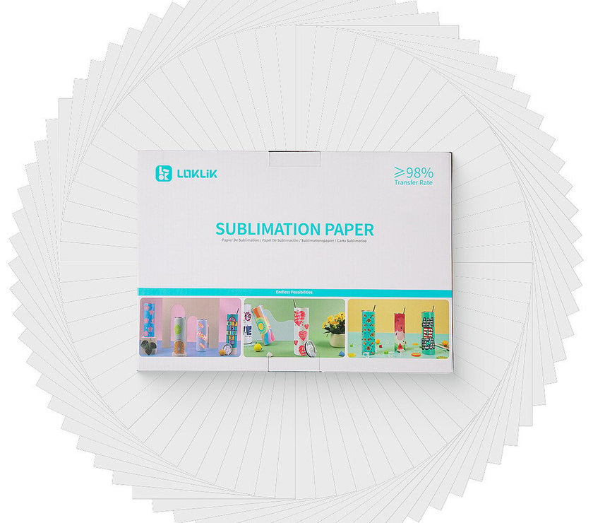 LOKLIK SUBLIMATION PAPER-120G-140PCS A4 8.3*11.7IN