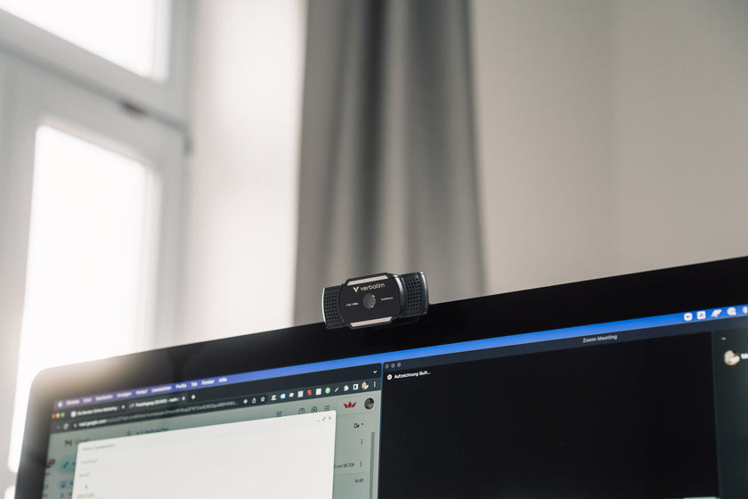 Verbatim Webcam with Microphone Full HD 1080p Autofocus AWC-01