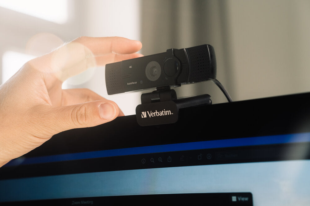 Verbatim AWC-03 4K WEBCAM INC DUAL MIC