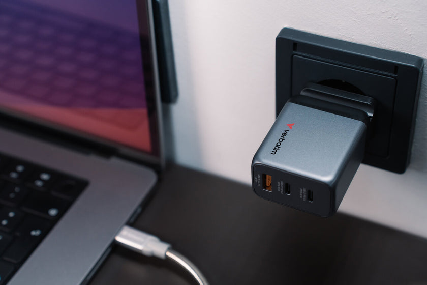 Verbatim 65W 3-Port GaN Wall Charger