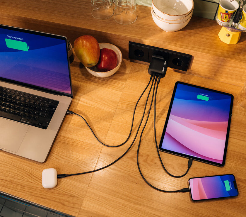 Verbatim Mini GaN Wall Charger 100W 4 Port