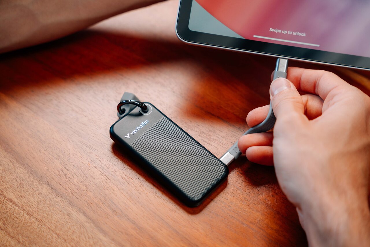 Verbatim Pocket SSD USB 3.2 G2 1TB Grey