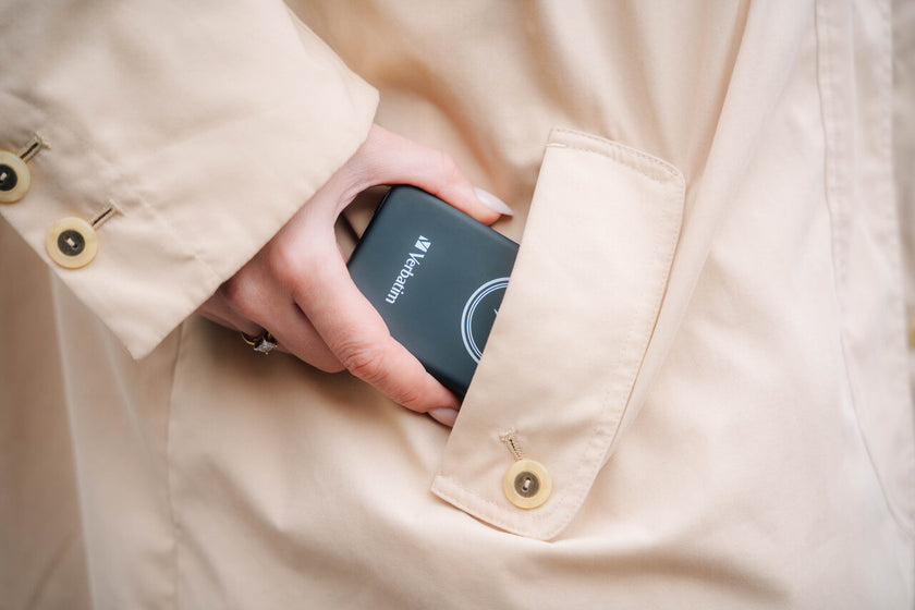 Verbatim Charge 'n' Go Power Bank 10000mAh Magnetic Wireless Charging - Black