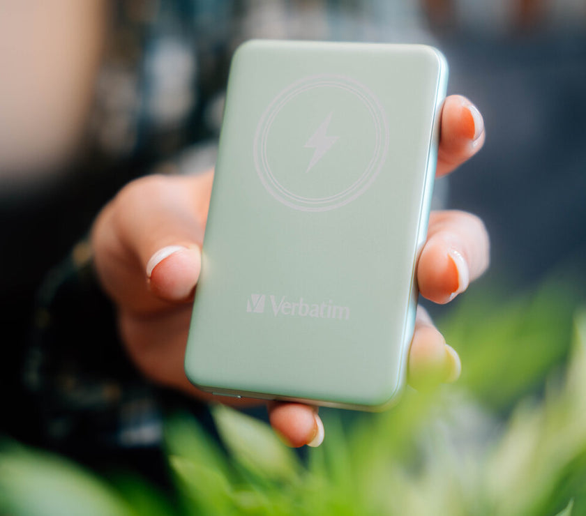 Verbatim Charge Go Mag Wless PB 5000 Grn