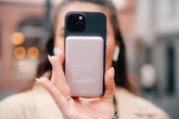 Verbatim Charge 'n' Go Power Bank 5000mAh Magnetic Wireless Charging - Pink