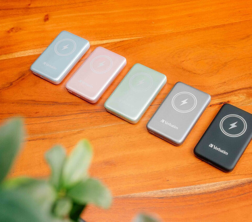 Verbatim Charge Go MagWless PB 10000 Grn