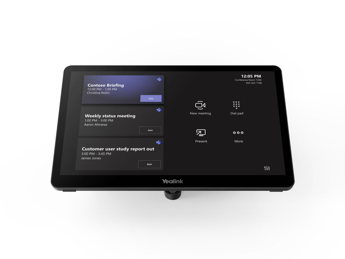 Yealink Touch Console for MVC Series Room System