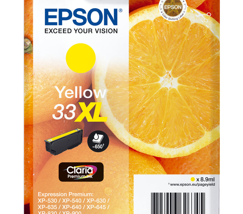 33XL Yellow Ink