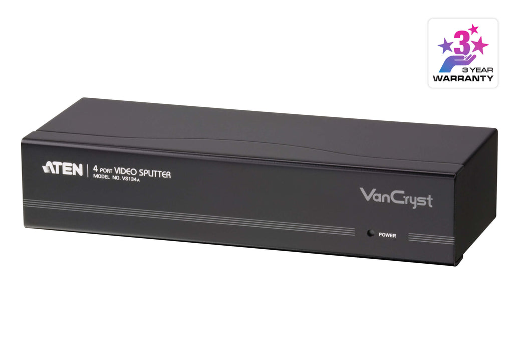 ATEN 4 Port VGA Splitter 450MHz