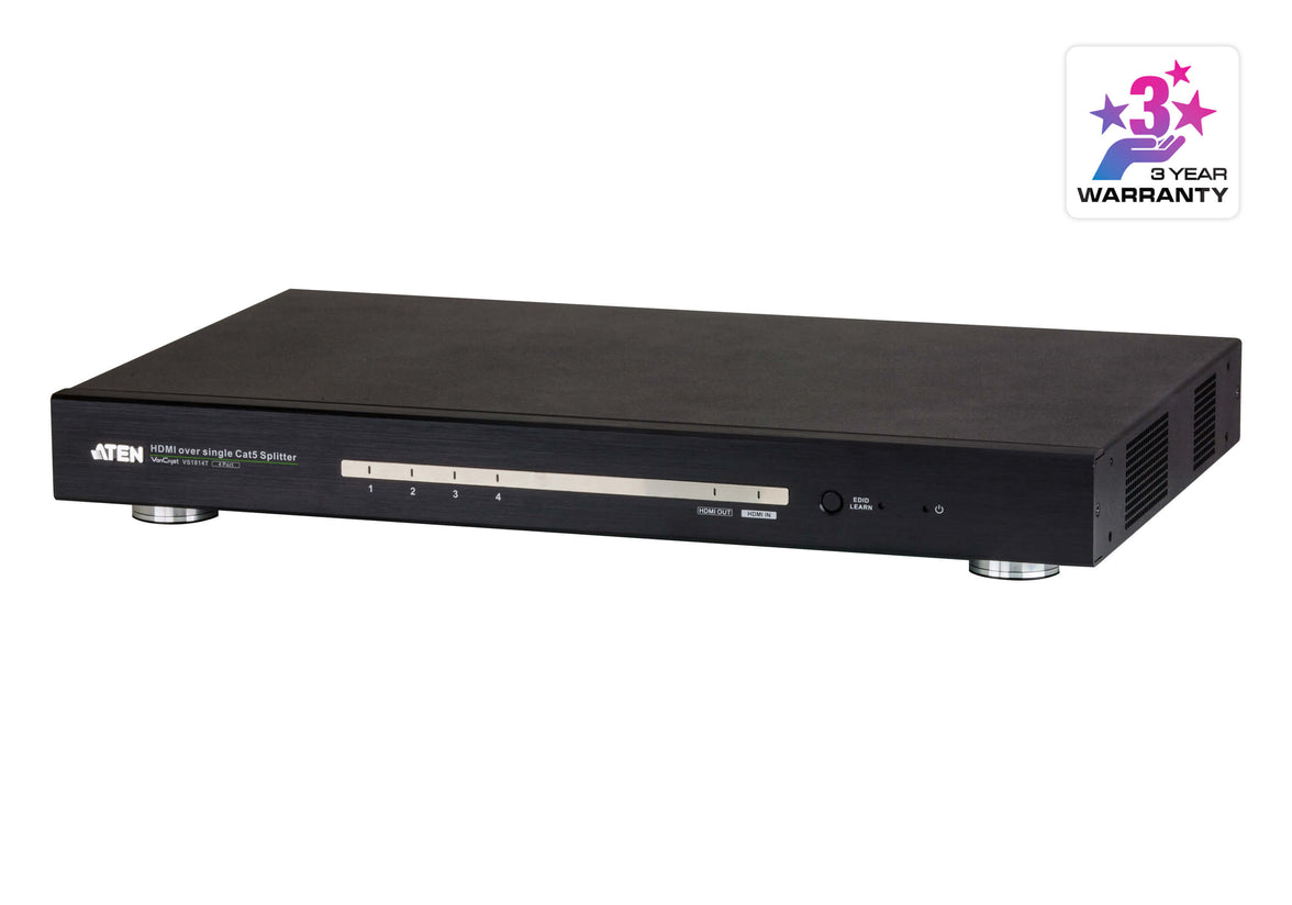 4 PORT HDBT HDMI CAT5 SPLITTER