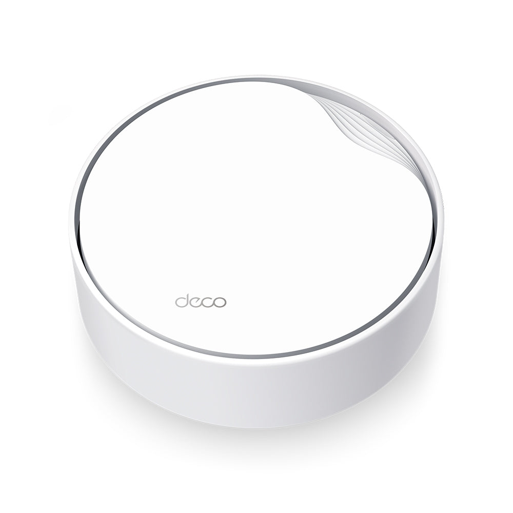TP-Link Deco X50-PoE V1 - Wi-Fi system - (router) - mesh 1GbE - Wi-Fi 6 - Dual Band - wall-mountable ceiling-mountable