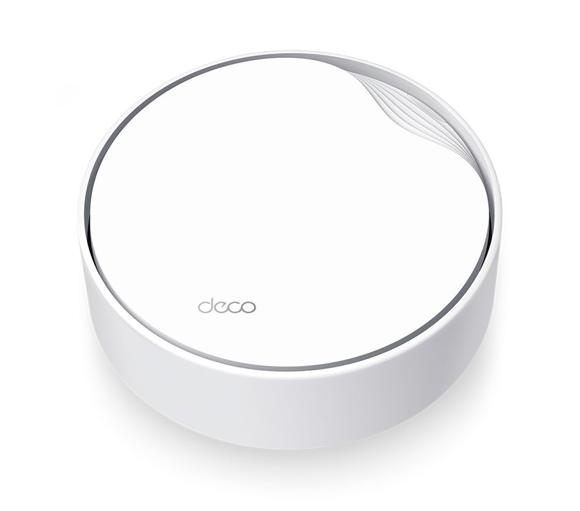 TP-Link Deco X50-PoE V1 - Wi-Fi system - (router) - mesh 1GbE - Wi-Fi 6 - Dual Band - wall-mountable ceiling-mountable