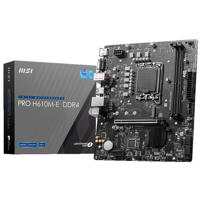 MSI 1700 PRO H610M-E DDR4 M-ATX