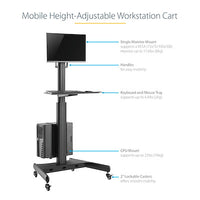 StarTech.com Workstation Cart