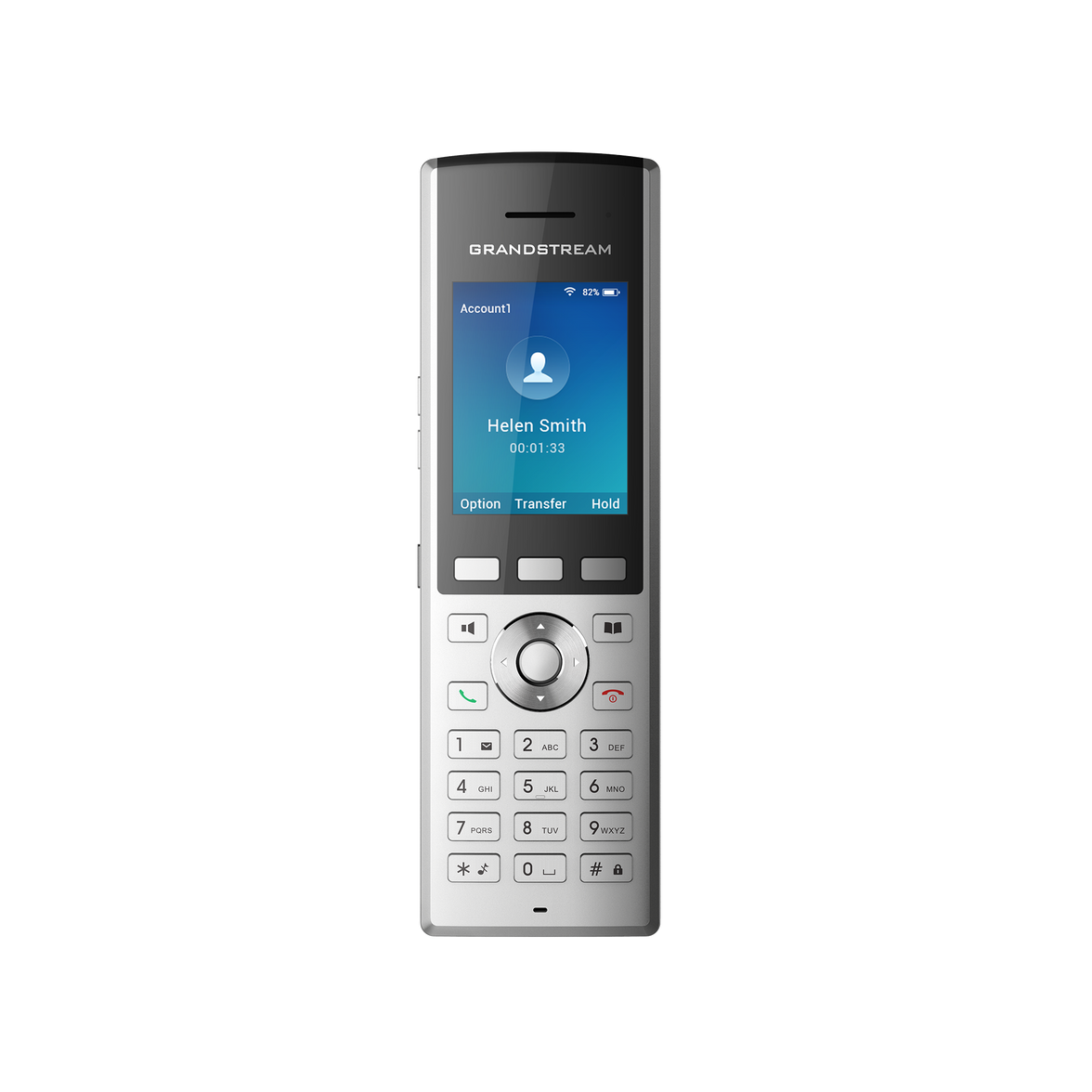 Grandstream Networks WP820 IP phone Black, Silver 2 lines LCD Wi-Fi