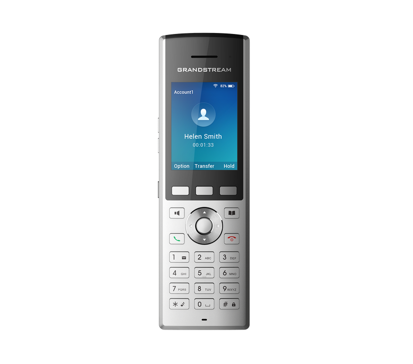 Grandstream Networks WP820 IP phone Black, Silver 2 lines LCD Wi-Fi