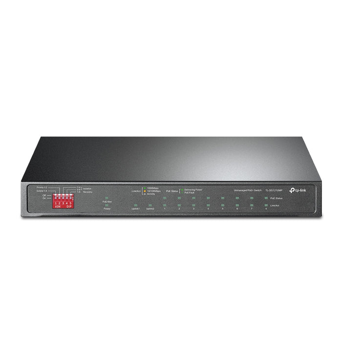 TP-LINK 10PT GB DESKTOP SWT 8PT POE