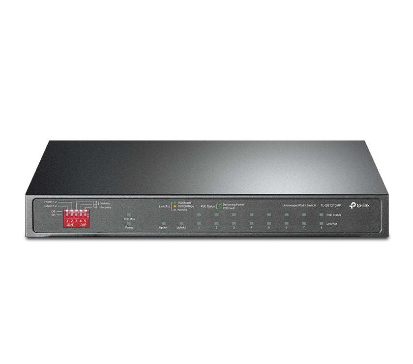 TP-Link SG1210MP 10 Port Gigabit PoE Switch