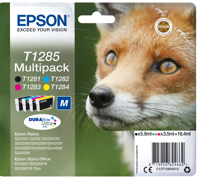 T1285 Black Colour Ink Multi