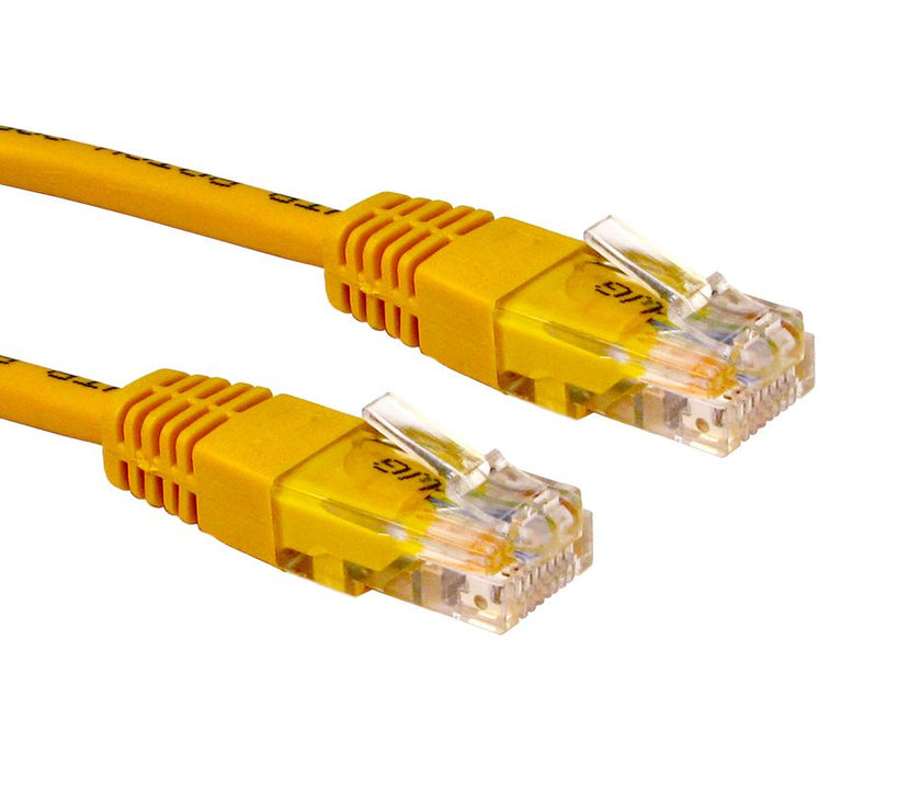 CDL 4m Cat5e Cbl - Yellow 26AWG