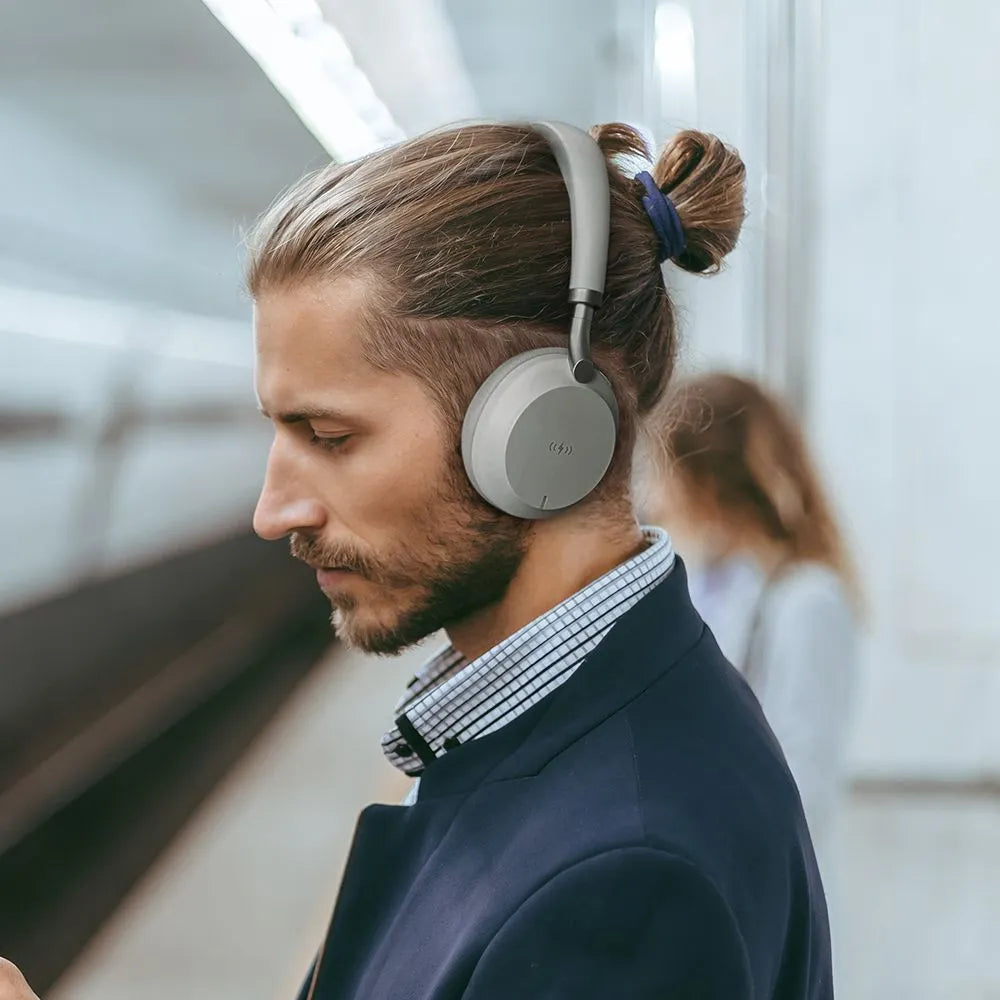 Yealink BH72 Dual Bluetooth Headset TEAMS with Charging Stand GREY