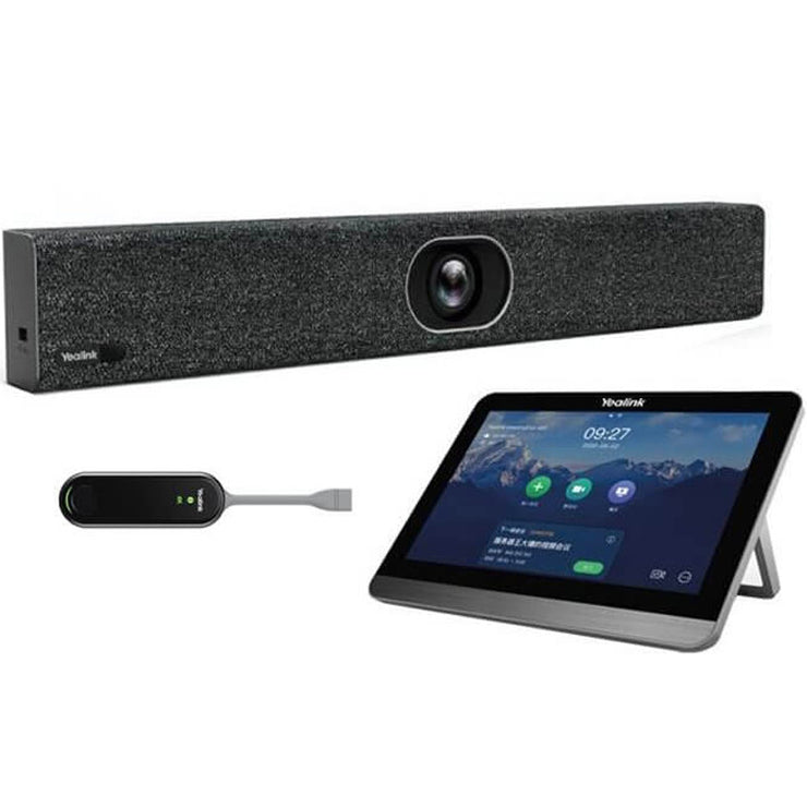Yealink MeetingBar A20 with CTP18 Touch Console and WPP30 for Microsoft Teams and Zoom Rooms