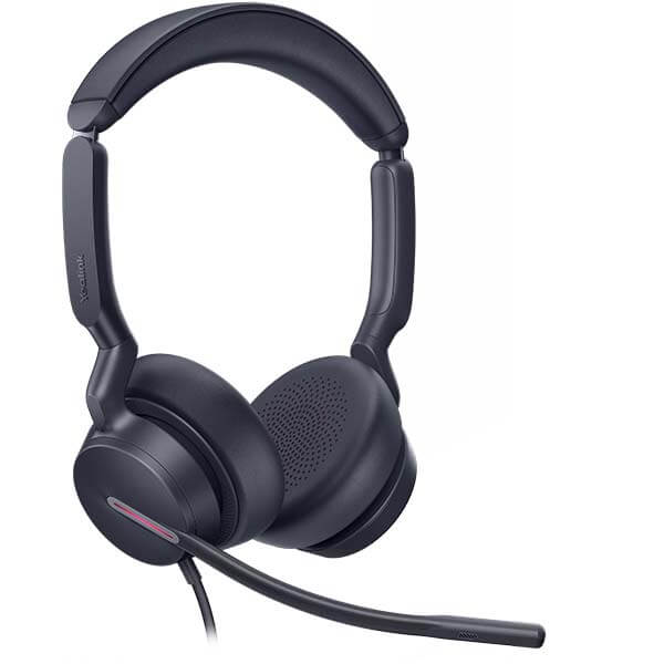 Yealink UH46 is a high-quality wired headset with ANC - Dual Teams