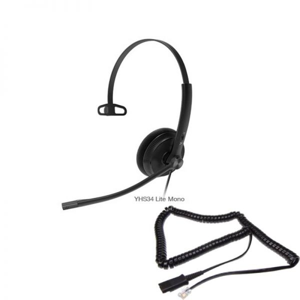 Yealink YHS34 Lite Mono Headset