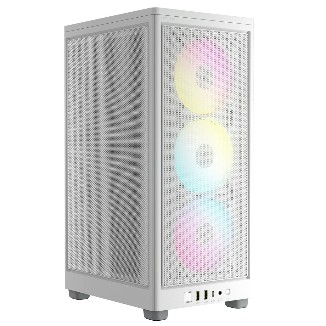 CORSAIR ICUE 2000D RGB WHITE M-ITX CASE